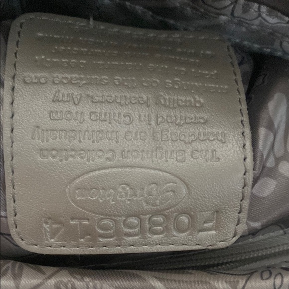 Brighton Black Quilted Lady Edith Handbag - Picture 4 of 13